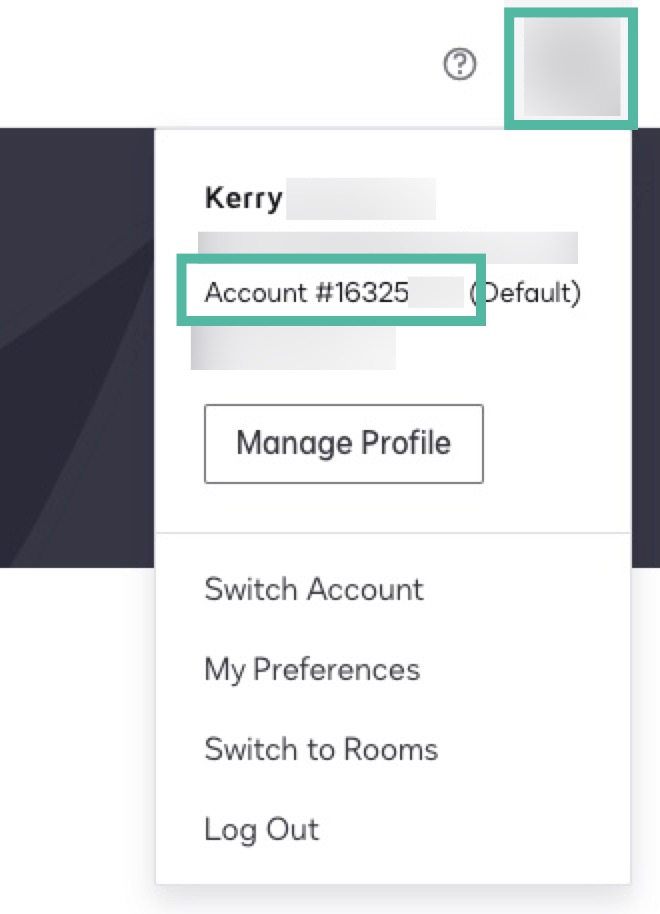 Where do I find my Docusign account number?